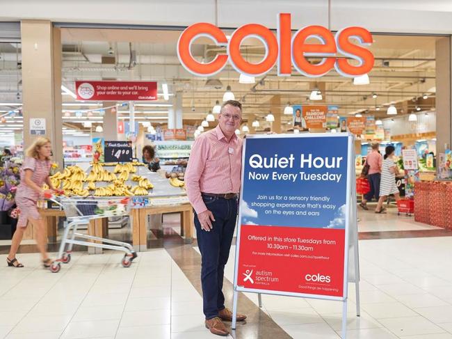 Coles’ Quiet Hour is expanding across Australia. Picture: Supplied