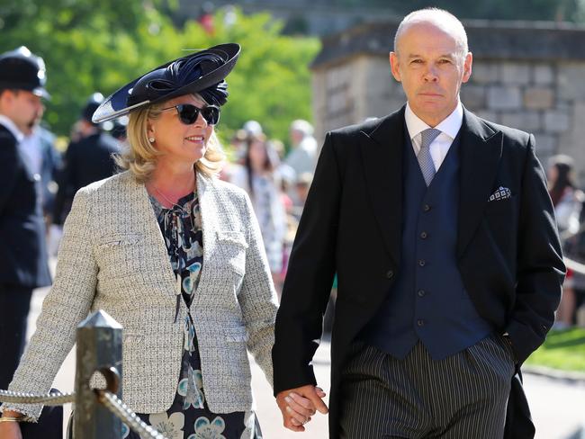 Jayne Williams and Sir Clive Woodward. Picture: Getty Images