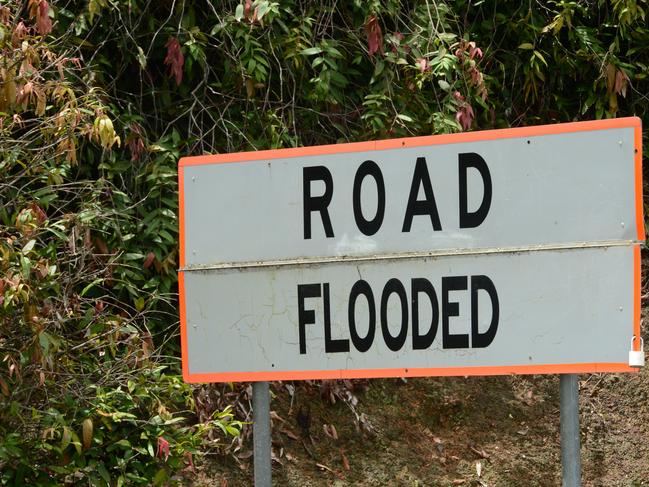 Bakers Rd, which runs between South Murwillumbah and Byangum, was significantly flooded on Tuesday, December 15, 2020. Picture: Liana Boss