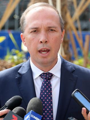 Wiggle room ... Health Minister Peter Dutton. Picture: Richard Gosling