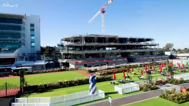  Timelapse of the new state-of-the-art stand at Flemington 