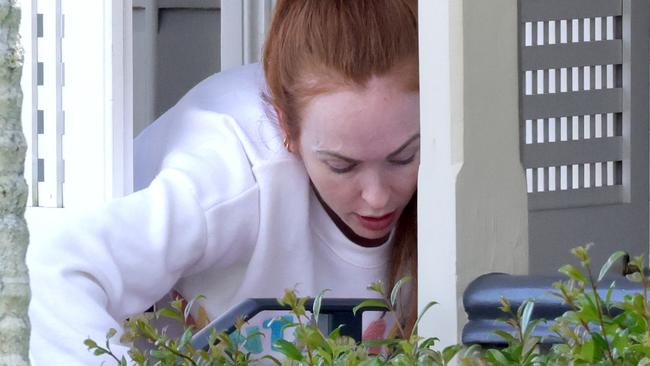 Brooke Bellamy, at her home in Brisbane, asked for privacy as the controversy unfolded.