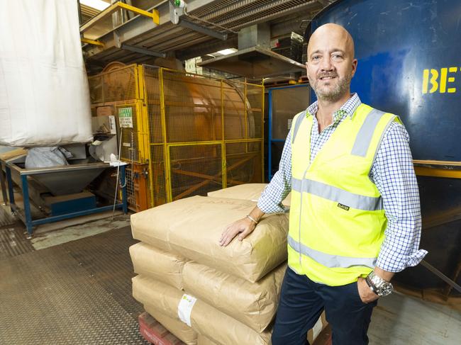 Nerada CEO Stewart Le Bon at Nerada Production and Distribution Centre in Acacia Ridge, Tuesday, April 30, 2024 - Picture: Richard Walker