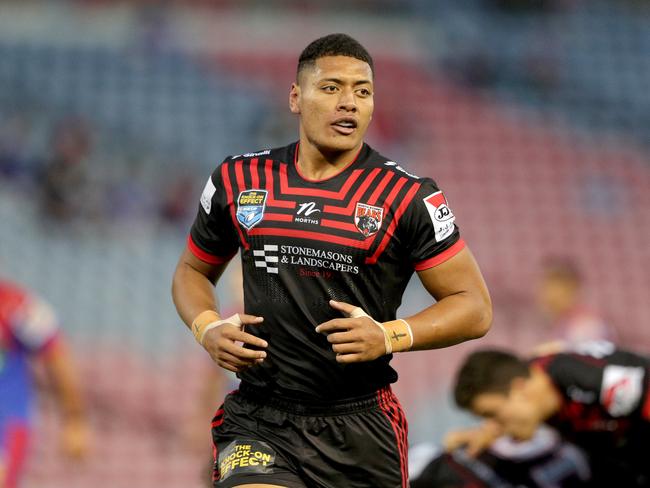 Naufahu Whyte playing for North Sydney. Picture: NRL Photos