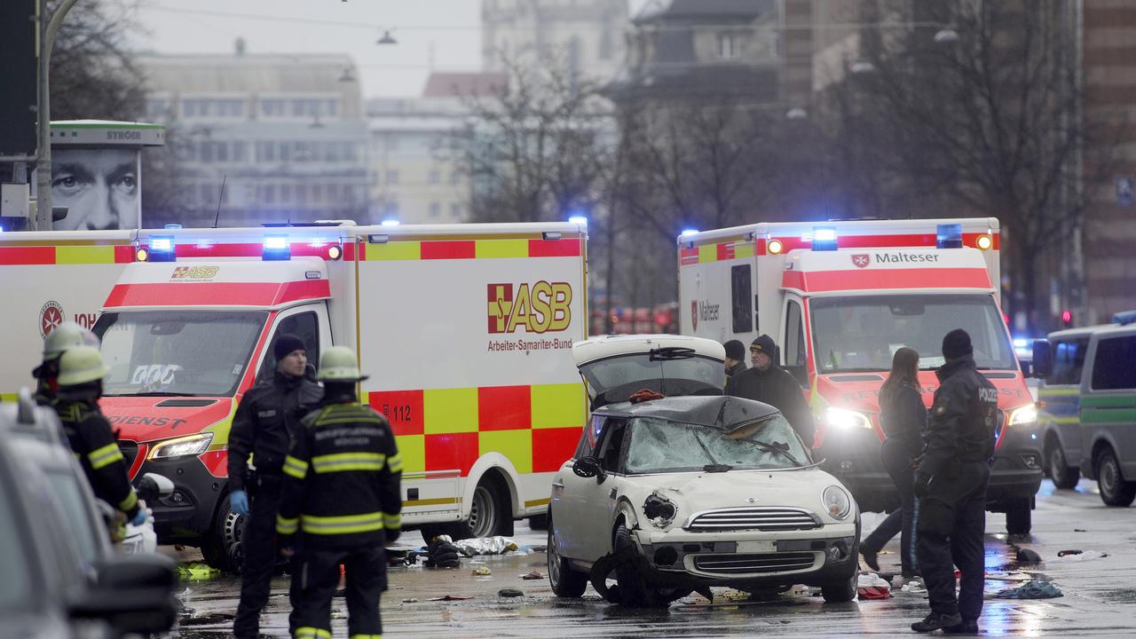 Car ploughs into crowd in ‘planned attack’