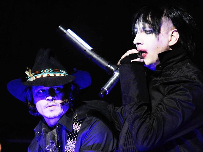 Marilyn Manson: Johnny Depp Was 'Crucified' in Amber Heard Divorce