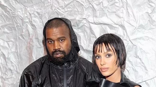 Kanye West and Bianca Censori. Picture: Supplied