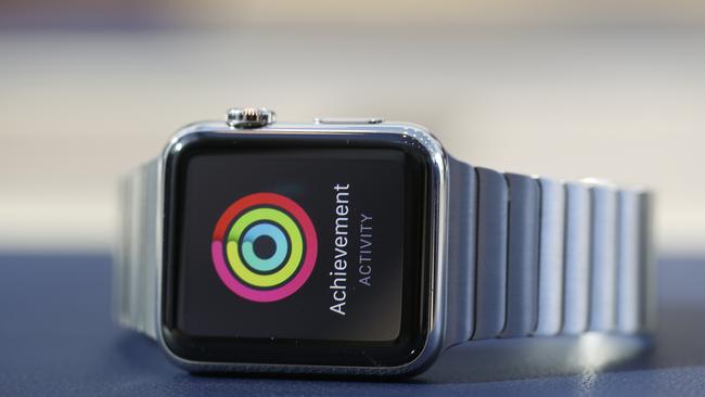 Shiny and new ... expect a lot of boosting about the success of the Apple Watch. Picture: Getty.