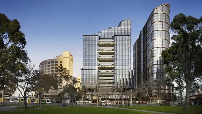 An artist's impression of Mirvac's third build-to-rent project, LIV Aston in Melbourne.