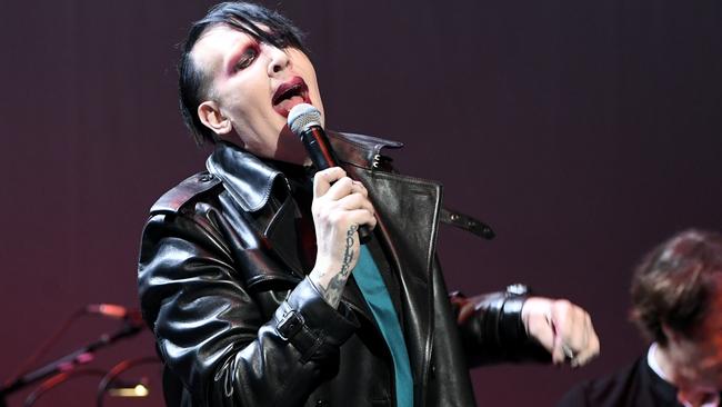 Manson is still performing in concerts around the world. Picture: Kevin Winter/Getty Images