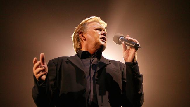 John Farnham in a scene from the documentary John Farnham: Finding the Voice.