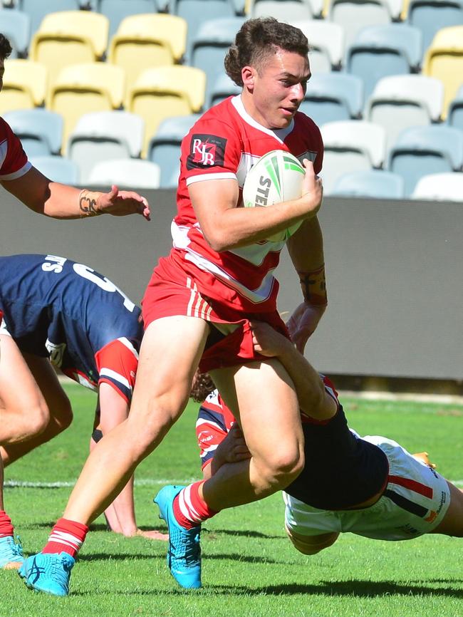 PBC centre Sam Stephenson was shifted to fullback in the opening round and is expected to start there against Redcliffe. Picture: Matthew Elkerton