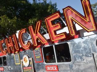 Chicken Airstream Food Trailer in Austin, Texas