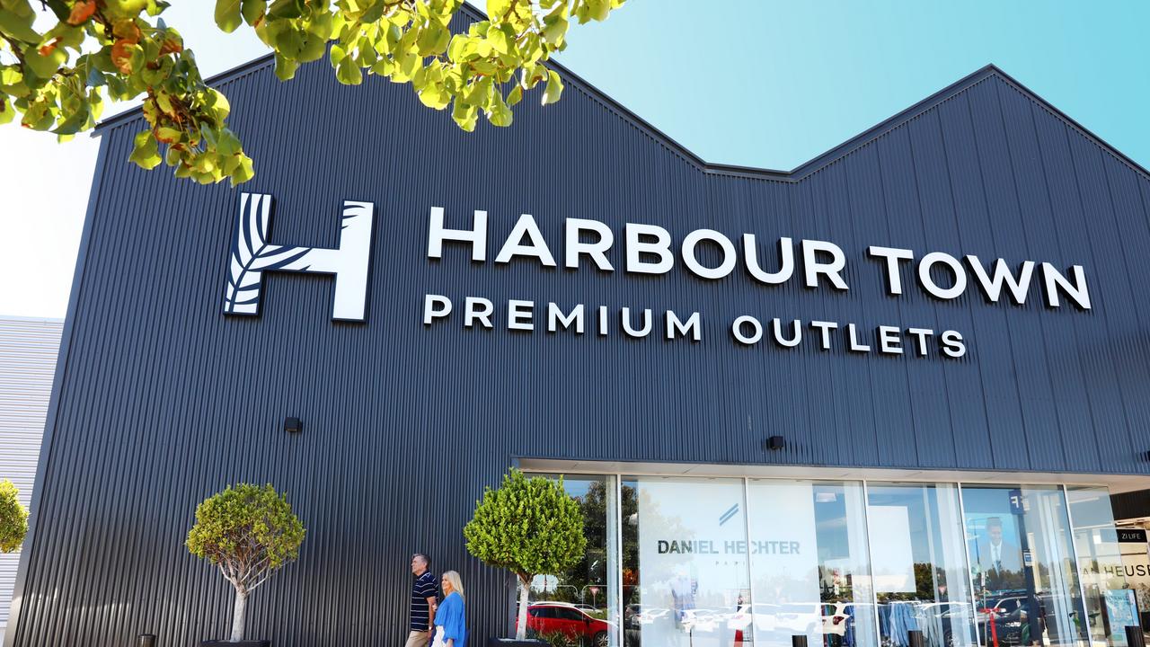 Harbour Town premium outlets in Adelaide.