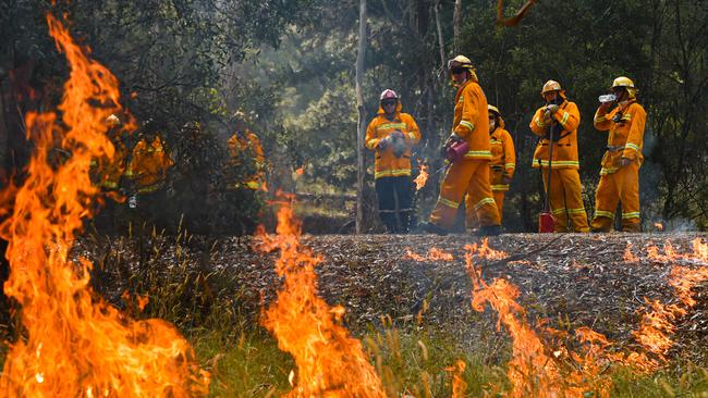 I have been so very proud of our own CFA members, who have dropped everything to heed the call for help on the eastern fire fronts. Picture: Jason Edwards