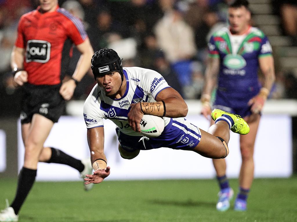 The Bulldogs will have to face the Sea Eagles without captain Stephen Crichton. Picture: NRL Photos