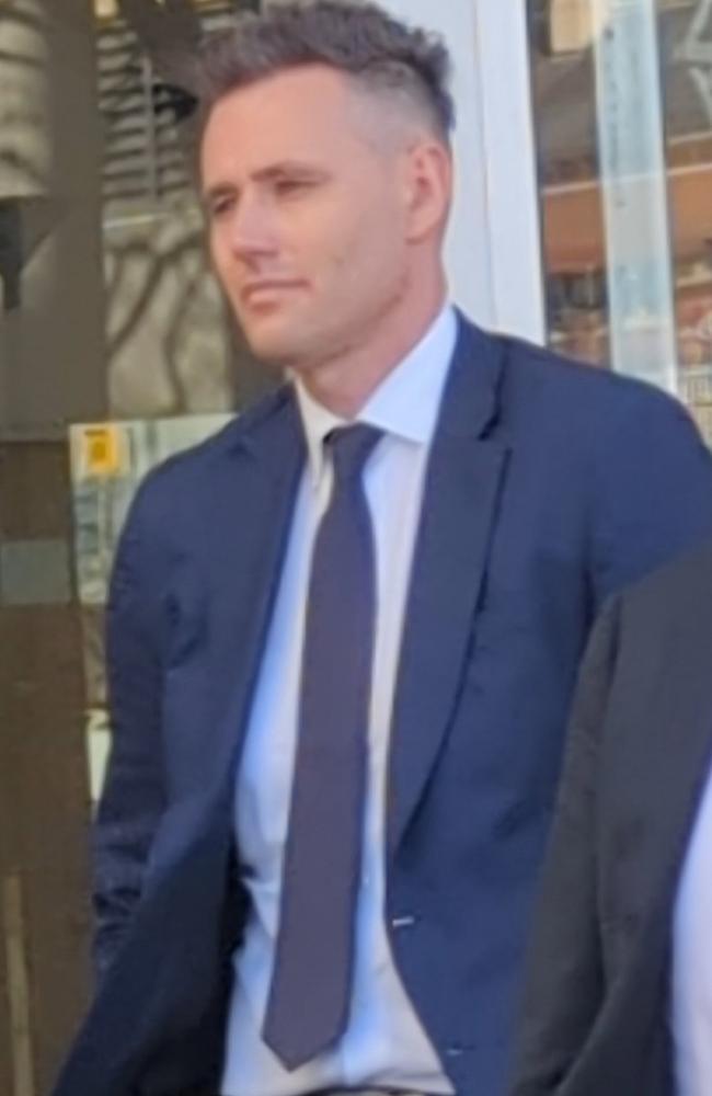 Alexander Josiah Koefman leaves Brisbane Arrest Court on January 14, 2025.