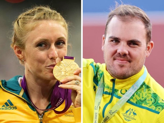 Sally Pearson and Matt Denny.