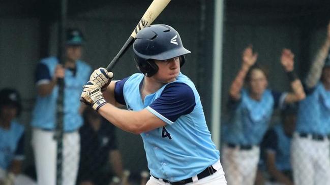 Manly baseballer Zac Newbold has shown talent from a young age. Pic: Supplied