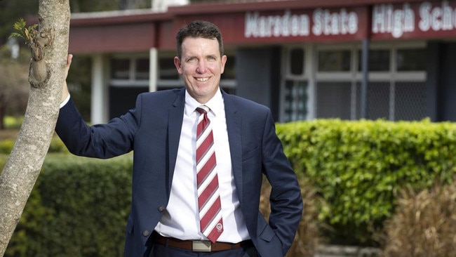 Marsden High principal Andrew Peach