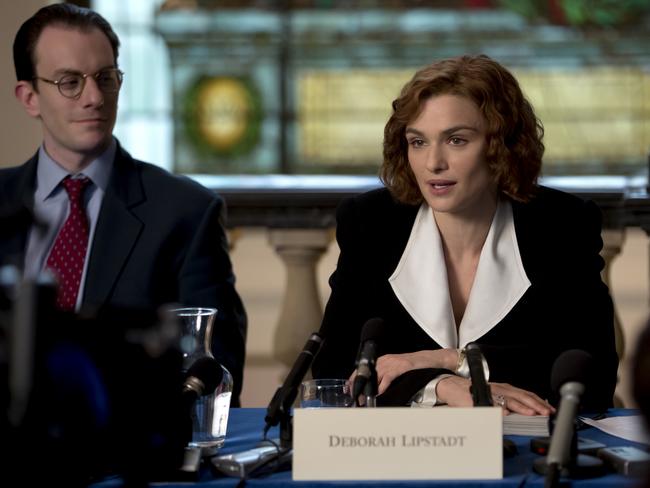 Rachel Weisz plays the author Deborah E. Lipstadt in a scene from the film Denial. Picture: Laurie Sparham