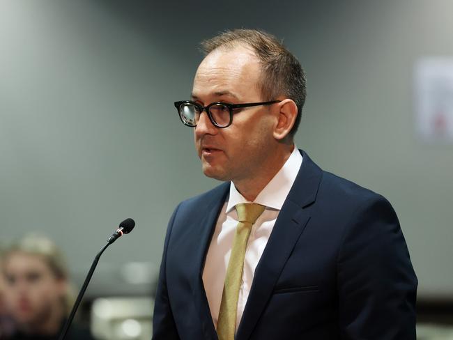 Justin Greggery KC senior counsel assisting the royal commission, has been grilling public servants over what they knew about robodebt and when. Picture: Liam Kidston