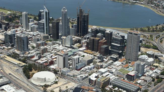 Inner Perth is also losing residents.