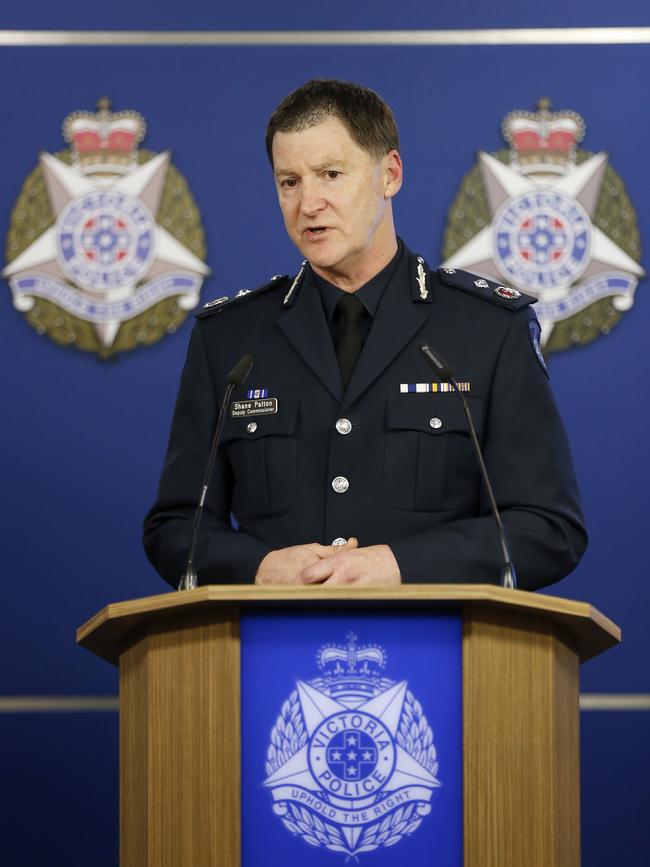 Deputy Police Commissioner Shane Patton. Picture: Getty Images