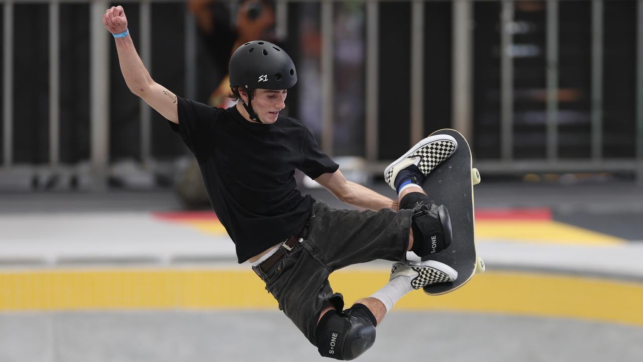 It’s official – skating is now an Olympic sport thanks to its inclusion in the Paris Games. Picture: Lintao Zhang/Getty Images