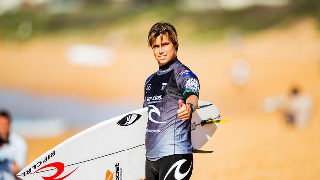 Former world number five Morgan Cibilic will bring plenty of star power to the event. (Photo by Matt Dunbar/World Surf League via Getty Images)