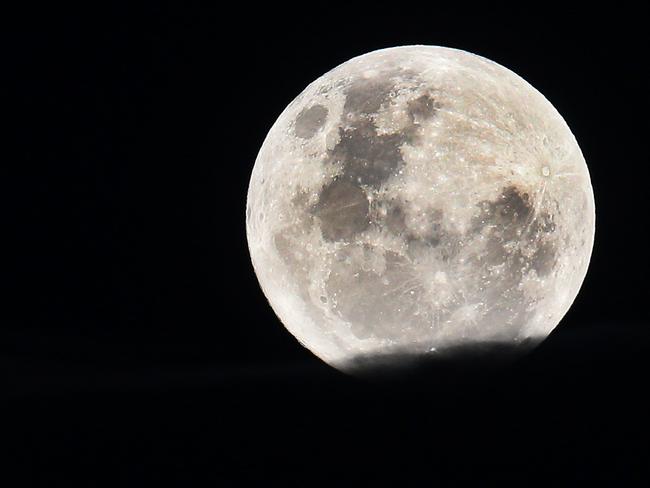 The super moon from Westbury, Tasmania