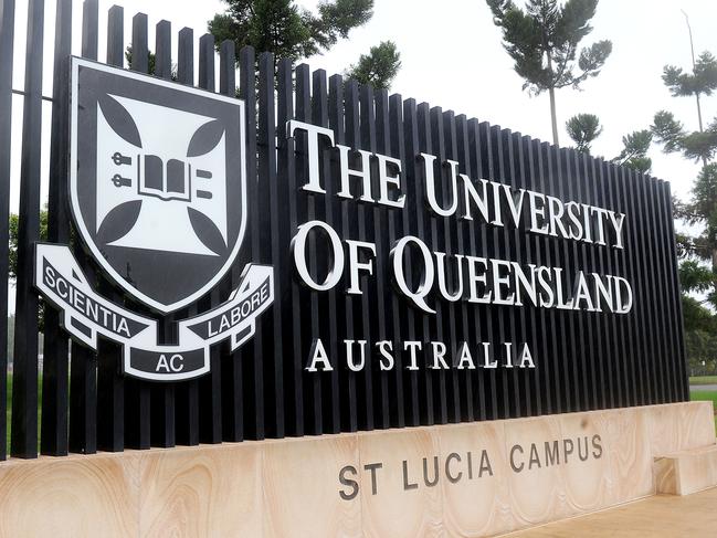 File pictures of University of Queensland#University of Queensland#Saturday July 25, 2020. (Picture, John Gass)