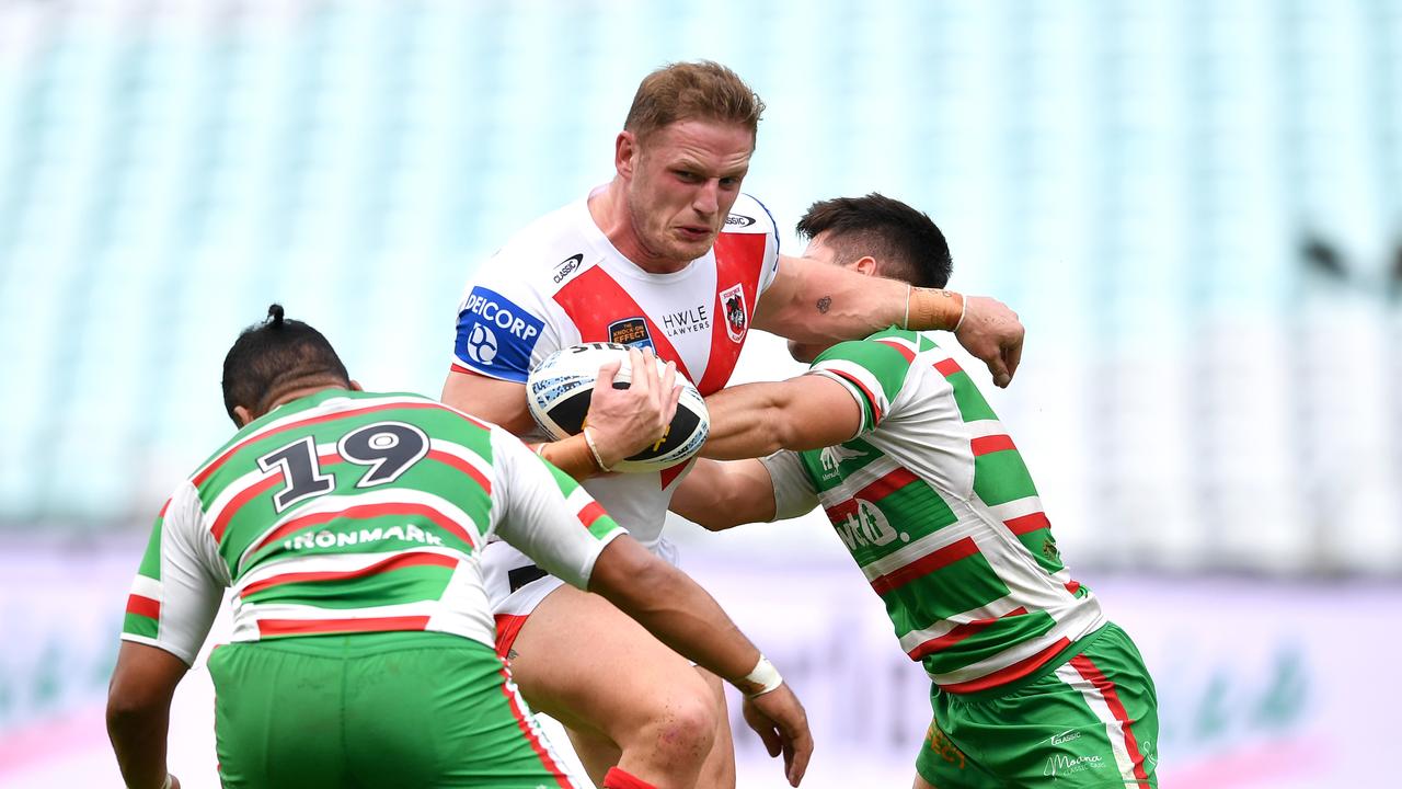 George Burgess during his stint with the Dragons. Picture: NRL Imagery