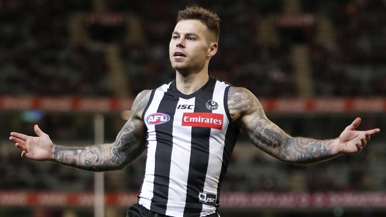 Should Collingwood trade Jamie Elliott? Photo: Dylan Burns/AFL Photos via Getty Images