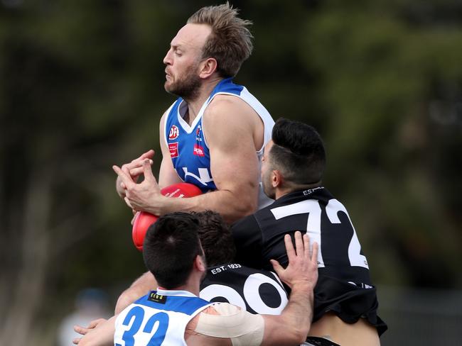 Lachlan Baddeley booted 58 goals for the Kangaroos last season. Picture: Mark Dadswell