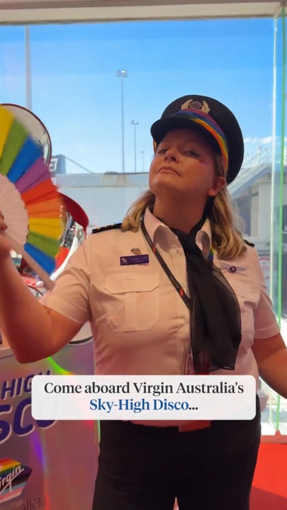 Come aboard Virgin Australia's Pride Flight