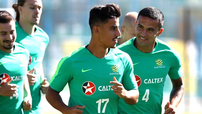 Teenage Socceroos star Daniel Arzani looks headed for Europe