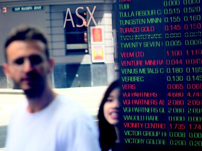 SYDNEY, AUSTRALIA - NewsWire Photos November 3, 2021: General scenes from the Australian Stock Exchange in Sydney.Picture: NCA NewsWire / Jeremy Piper