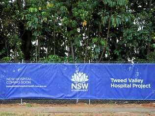 The new Tweed Valley Hospital site at Cudgen. Picture: Scott Powick