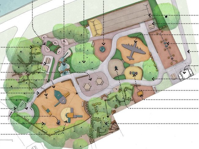 The Lyne Park upgrade will include new facilities for neurodiverse children and disabled people. Picture: Woollahra Council