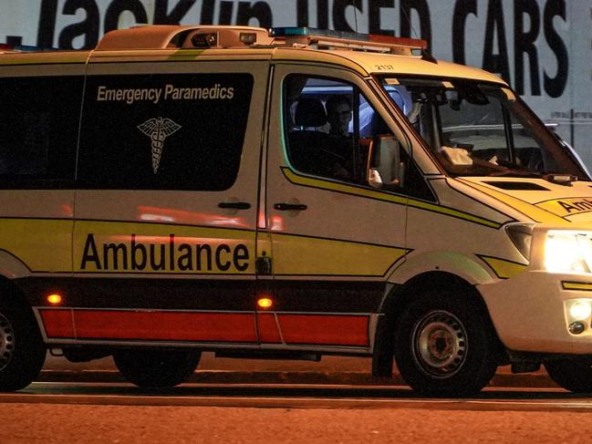 QAS ambulance night generic . Picture: Heidi Petith