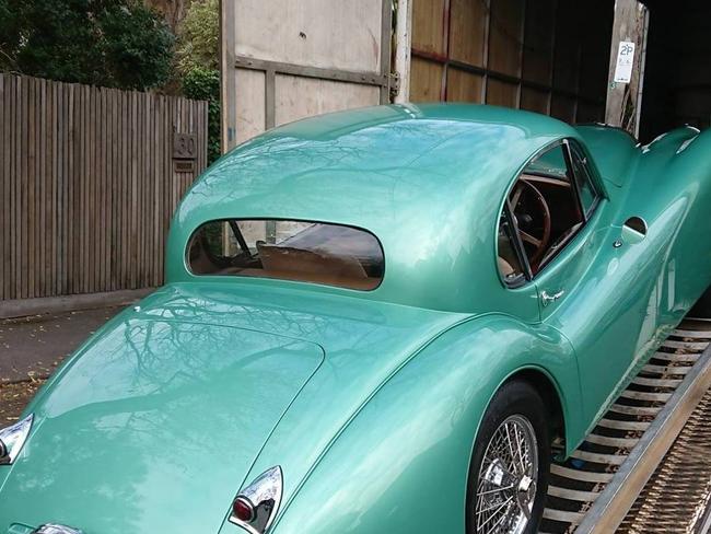 Mackennal’s business Treasured Transport is all about classic and vintage cars. Picture: Facebook