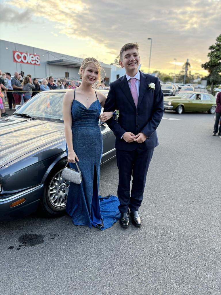 Matthew Humphreys and Elise Wright have celebrated their formal.