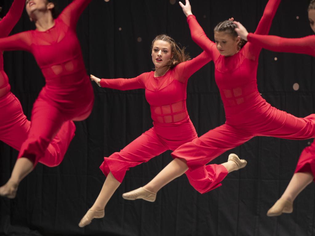 Southern Tasmanian Dancing Eisteddfod, 16 Years and Under Lyrical/ Contemporary Group Encore. Picture: Chris Kidd