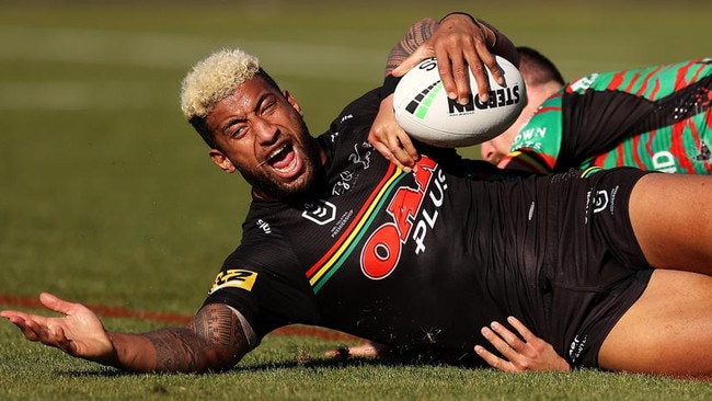 Viliame Kikau will attract plenty of attention from NRL rivals on the open market. Picture: Mark Kolbe/Getty Images