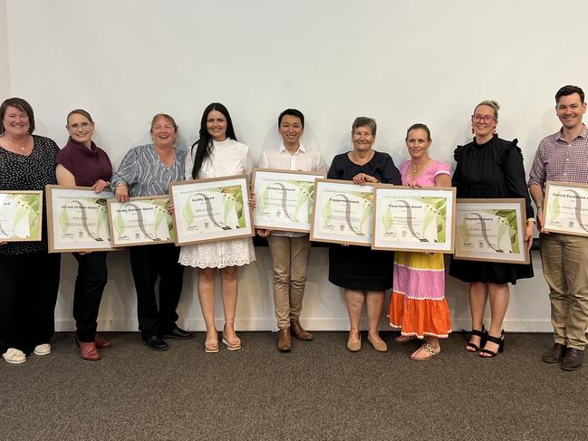 South West Hospital and Health Service staff were recognised for their efforts at the annual staff excellence awards held at the Explorerâs Inn, Roma last Monday night October 23, 2023. Picture: Supplied.