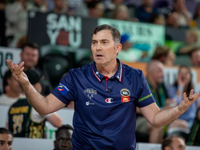 Adelaide 36ers head coach Mike Wells. Picture: Getty Images