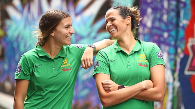 Matildas such as Steph Catley and Lydia Williams will benefit from the deal. Picture: Getty Images