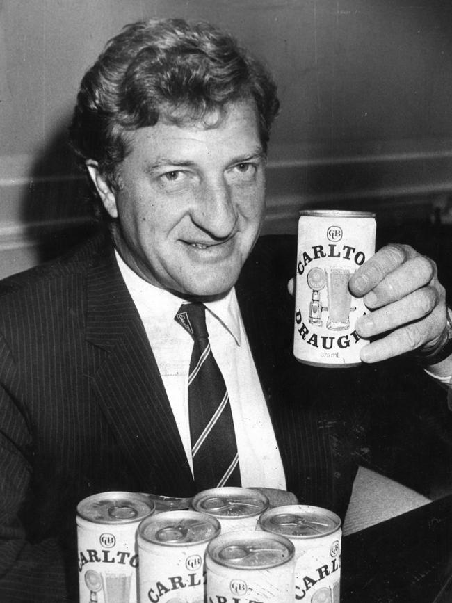 Elliott took over Carlton and United Breweries in 1983.