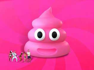 In 2015 we learned that the infamous 'poo emoji' is actually an image of ice cream, so Mr Poopie will be a fitting Splendour homage to such a first world problem. Picture: Contributed